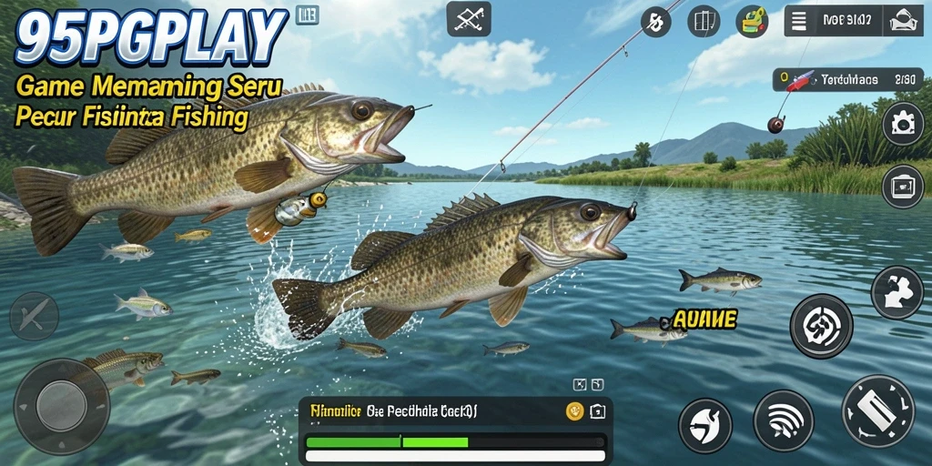 Tampilan gameplay Fishing yang menantang di 95PGPLAY.