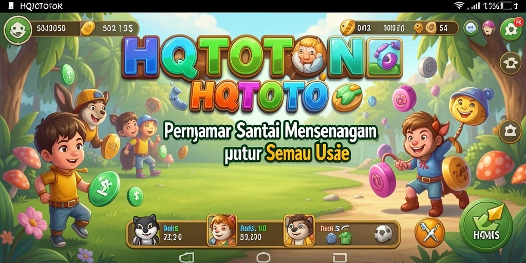 Tampilan gameplay seru HQTOTO dengan berbagai tantangan menarik.
