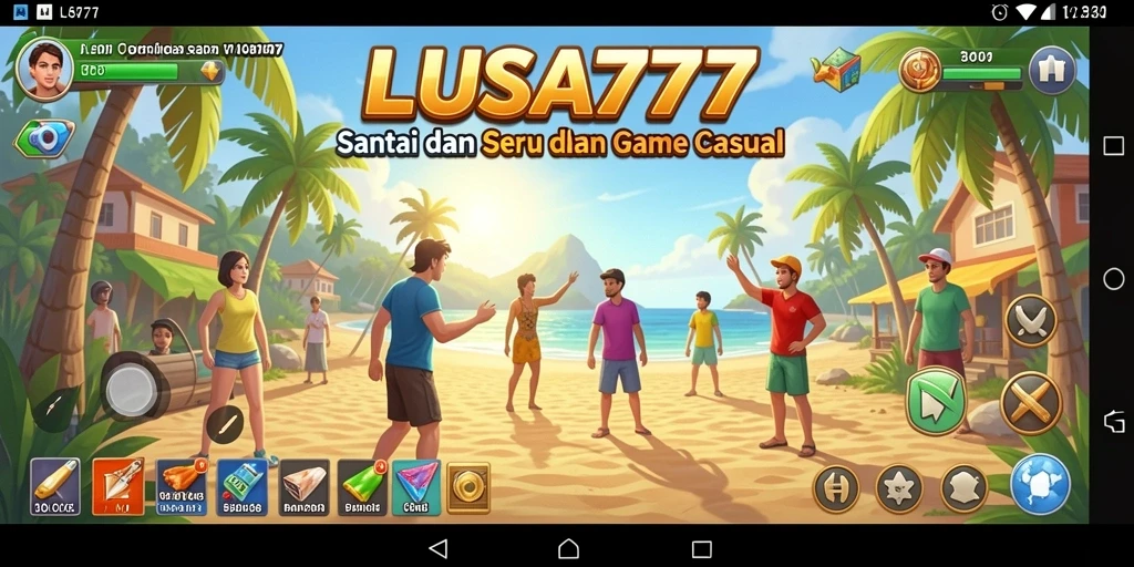 Tampilan gameplay LUSA777 yang seru dan mengasyikkan.
