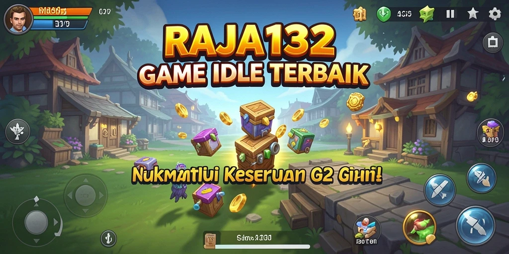 Tampilan gameplay yang menarik dan interaktif dari RAJA132.