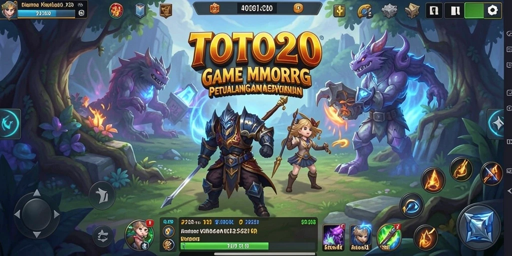Tampilan gameplay seru dalam dunia fantasi TOTO20 yang penuh petualangan.